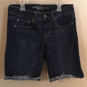 American Eagle Bermuda Jean Shorts